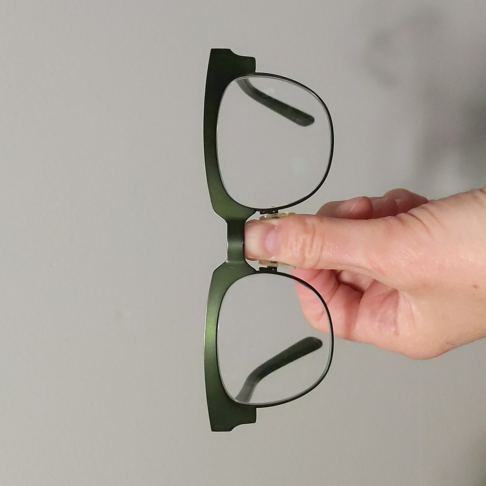 DL Eyewear Green Frames